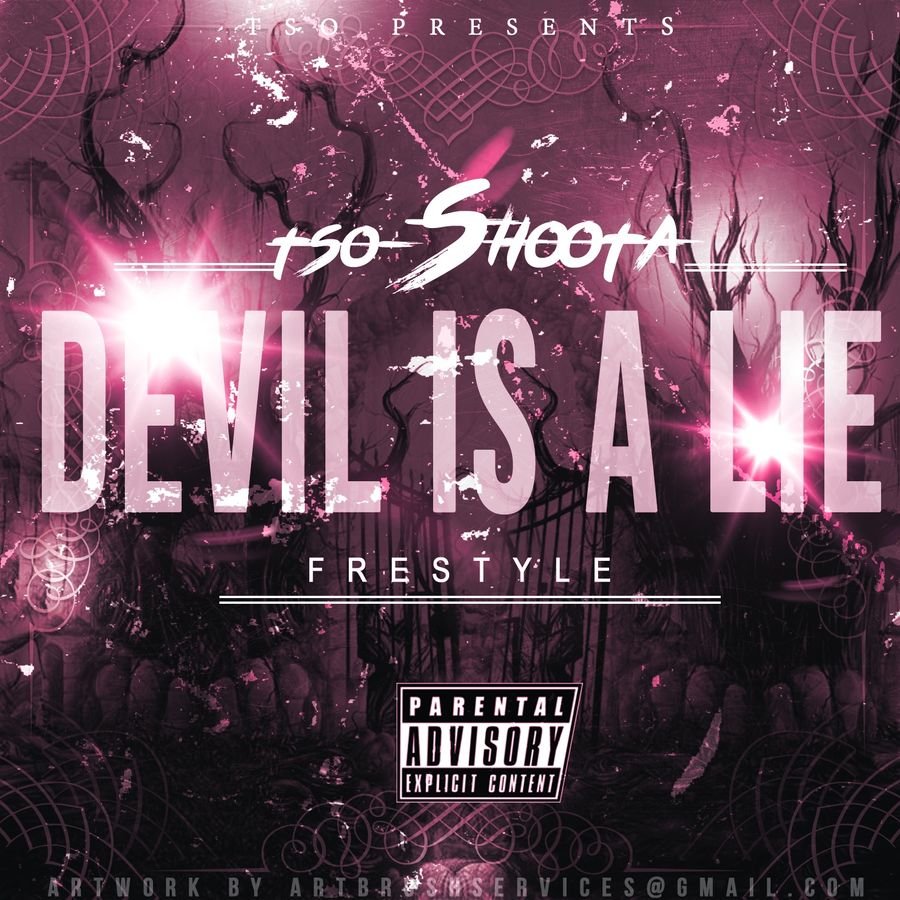 TSO Shoota “Devil Is A Lie” single cover