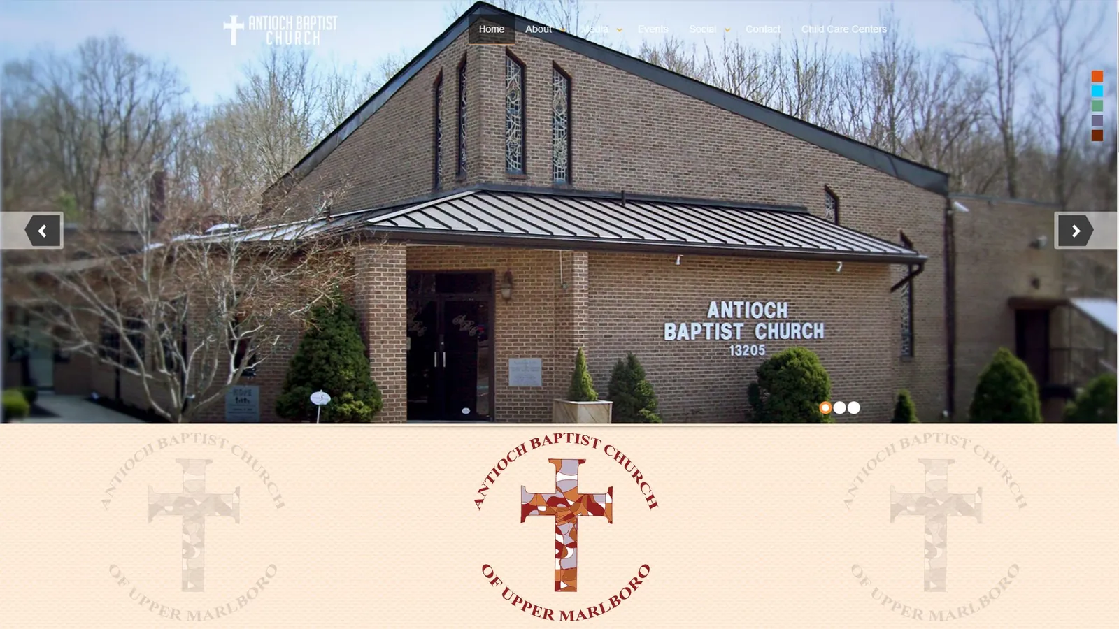 Antioch Baptist Church Website (4 of 5)