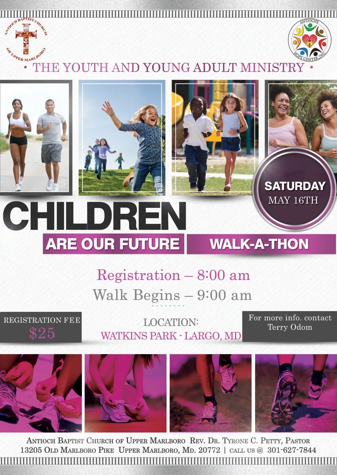 Children Are Our Future Walk-A-Thon, Antioch Baptist Church