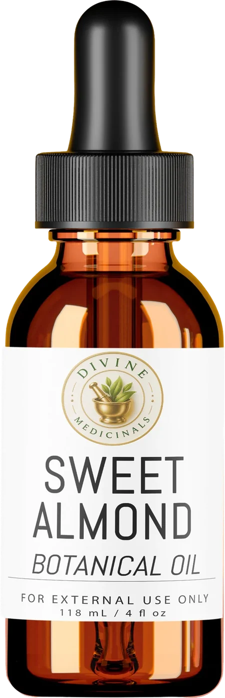 Sweet Almond botanical oil mockup
