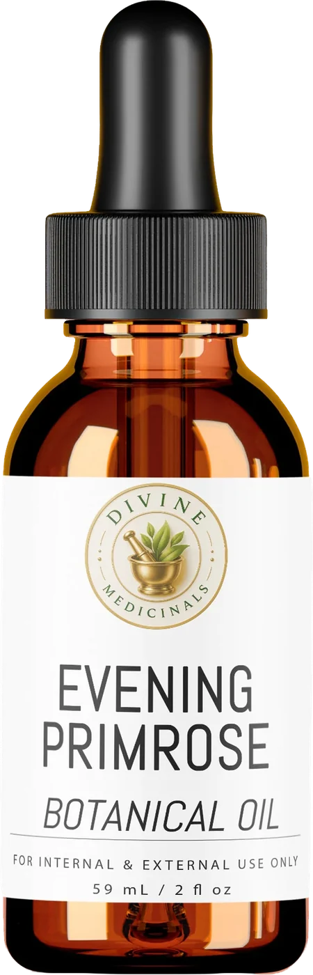 Evening Primrose botanical oil mockup