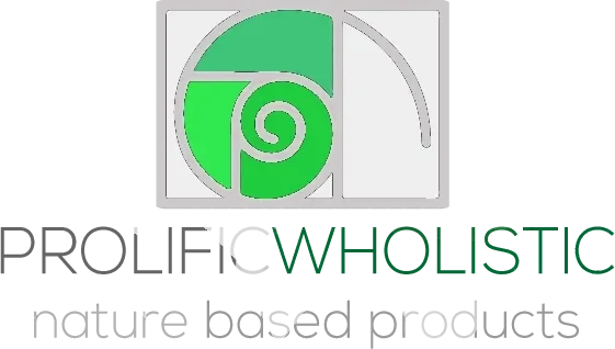 Prolific Wholistic logo: a green spiral in a square over the name