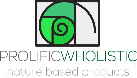 Prolific Wholistic logo: a green spiral in a square over the name