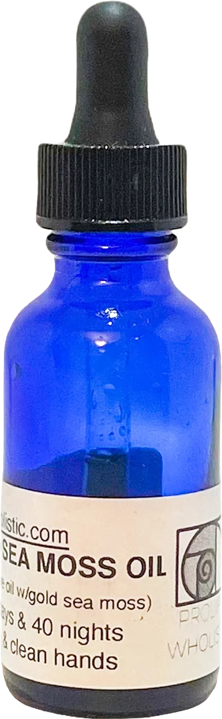 Sea Moss Gel and Oil Labels, Prolific Wholistic (3 of 3)