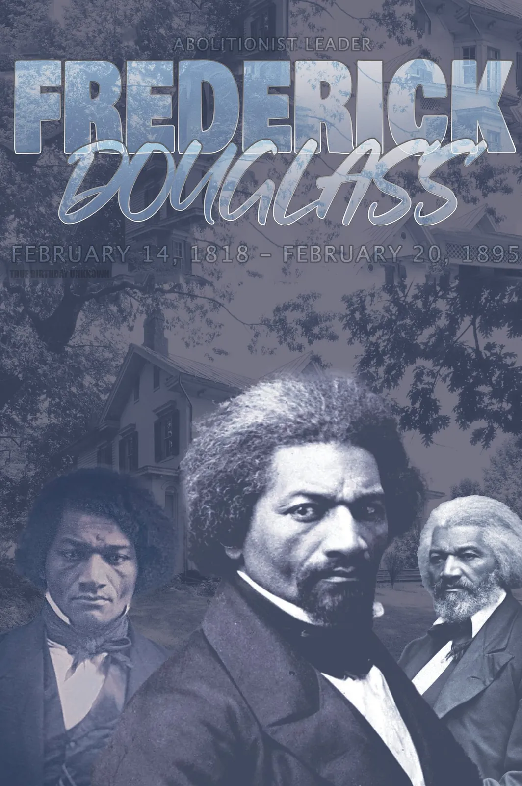 Frederick Douglass portrait tee