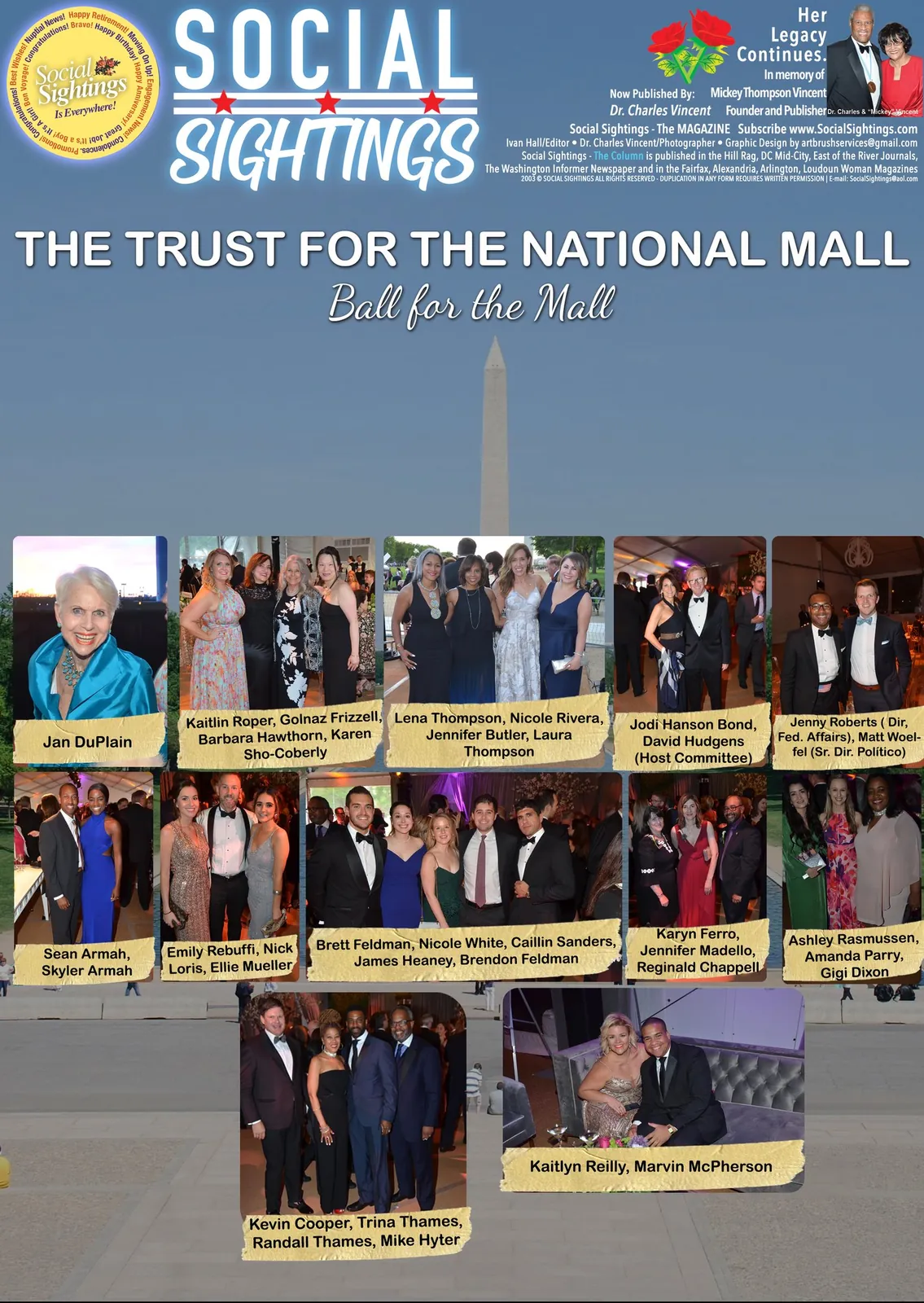 Social Sightings: Ball for the Mall, The Washington Informer