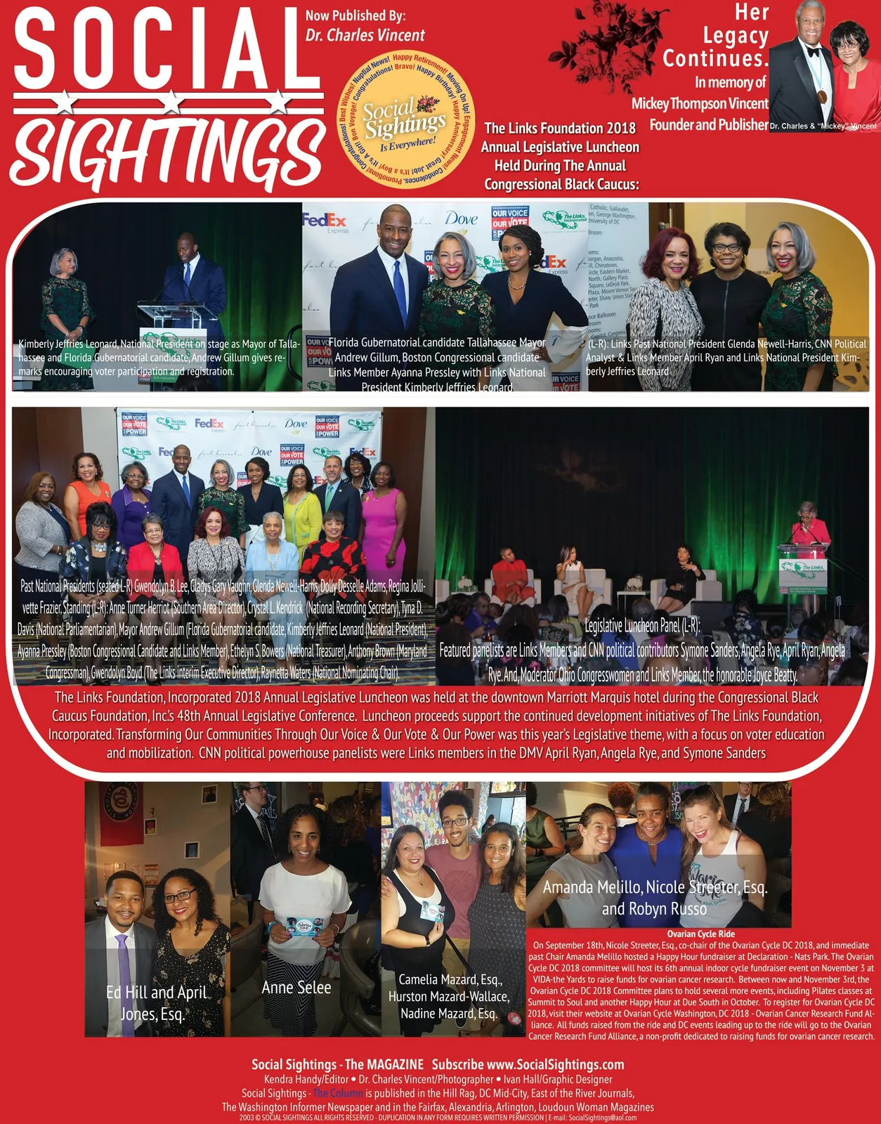 Social Sightings: The Links Legislative Luncheon, The Washington Informer